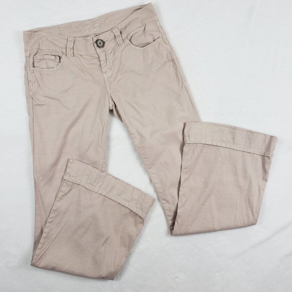 Anthropologie Pants - Level 99 Anthropologie Linen blend flare pants